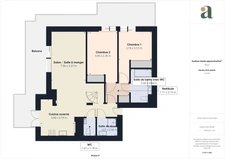 Superbe appartement T3 avec terrasse panoramique sur le toit - NICE CIMIEZ