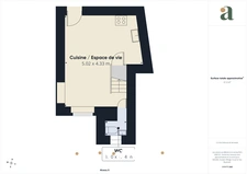 Charmant studio duplex rénové de 29,9 m² – Emplacement exceptionnel – Place Masséna, Nice