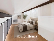 Lumineux appartement 2 pièces de 40 m² Carrez – 54 m² habitables – Dernier étage – Centre historique de Grasse