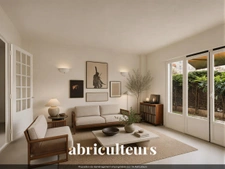 Agréable 2 pièces de 42 m² en rez-de-jardin avec terrasse et cave – Le Cannet