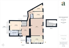 Superbe appartement traversant rénové de 136,81 m² – Trois balcons – Garage – À 30 mètres du Port de Nice