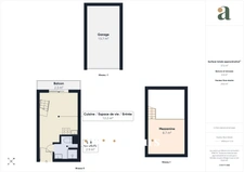 Beau studio vue mer à Nice de 25m² + garage fermé