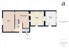 Grans, maison T5 de 94 m², avec jardin, située au cœur du village