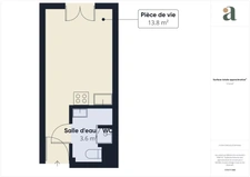 Studio en centre-ville<span></span>Salon-de-Provence