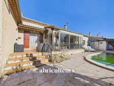 LAMBESC (13410) - MAISON PLAIN-PIED DE 130 m² AVEC PISCINE