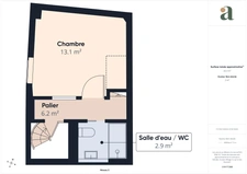 Maison de village rénovée avec 2 chambres à vendre à Grans (13450)