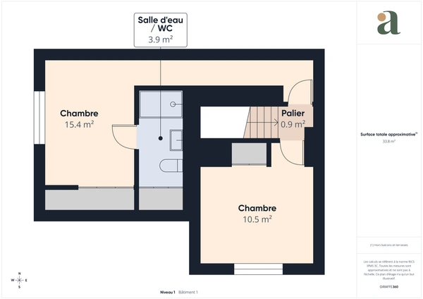 Maison familiale de 198 m² avec T2 indépendant, jardin et garage à Charleval