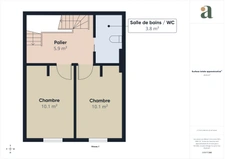 Maison de village T4 rénovée, toutes commodités à pied - Lambesc (13410)