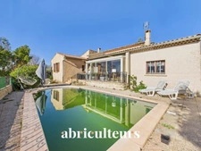 LAMBESC (13410) - MAISON PLAIN-PIED DE 130 m² AVEC PISCINE