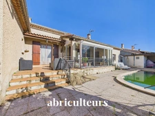 LAMBESC (13410) - MAISON PLAIN-PIED DE 130 m² AVEC PISCINE