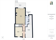Maison de village avec jardin, garage, cave et grenier aménageable à Saint-Cannat