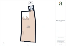 Maison de village – 70 m² – 3 pièces – Grans