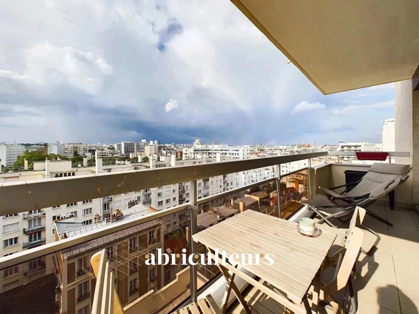 Beau 2 Pièces en Parfait État avec Terrasse et Vue Ciel Dégagée<span></span>Rue Dagorno 75012