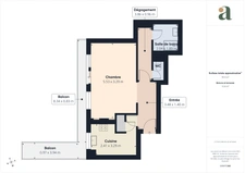 Grand studio – 41m² avec balcon, dernier étage & parking – Avenue de Saint-Mandé, Paris 12e