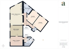 Beau et lumineux T5 - 3 chambres – 92,20 m² - Mairie du 12ème