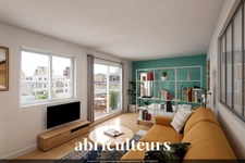 Grand studio – 41m² avec balcon, dernier étage & parking – Avenue de Saint-Mandé, Paris 12e