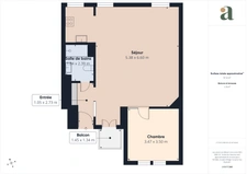 Magnifique T2 avec balcon – 61 m² – Paris 11 (75011)