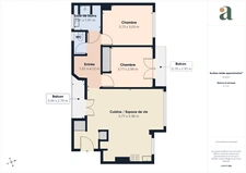 Appartement lumineux et traversant de 63 m² – Michel Bizot - en vente à Paris 12