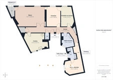 Bel appartement familial et lumineux de 105m2 dans le quartier Charonne/Porte de Vincennes