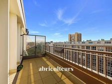 BOULOGNE BILLANCOURT - STUDIO  AVEC GRANDES TERRASSES ET VUE TOUR EIFFEL - 24 M² - 260 000€
