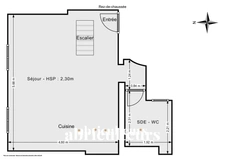 PARIS 20ème<span></span>APPARTEMENT– 2 PIECES<span></span>49,72 m2<span></span>1 CHAMBRE<span></span> 410 000€