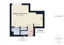 LE PLESSIS-ROBINSON<span></span>APPARTEMENT<span></span>1 PIECE<span></span>30m2