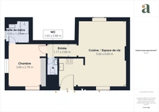 Charmant appartement en rez-de-jardin à SOISY-SUR-SEINE