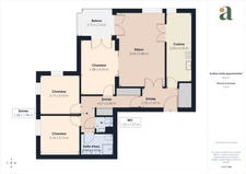 Appartement – 84,78 m² – 4 pièces – Nogent-sur-Marne