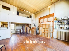 PARIS 14/ PETIT MONTROUGE<span></span>ATELIER D'ARTISTE<span></span>2 PIECES<span></span>1 CHAMBRE