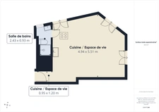 Rare à la vente<span></span>Studio d’exception au cœur du 5ᵉ arrondissement de Paris