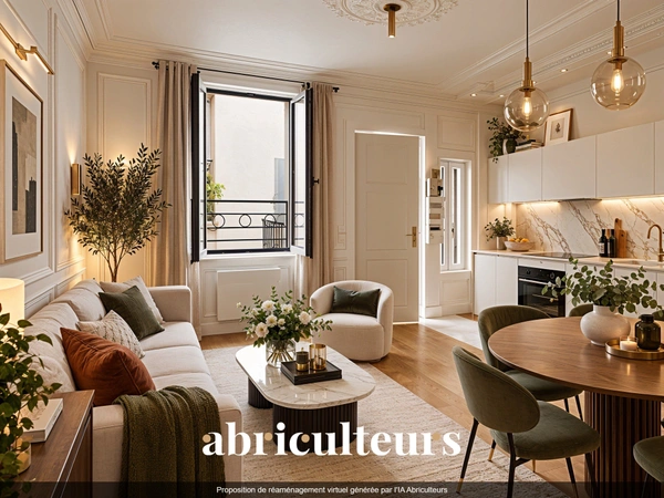 Beau duplex "esprit maison" rénové et confortable au cœur du 18ᵉ arrondissement