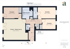 Appartement familial 5 pièces<span></span>85 m²<span></span>Balcon<span></span>Parking double<span></span>Rueil-Malmaison