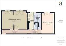 PARIS 17 / QUARTIER BATIGNOLLES– APPARTEMENT – 3 PIECES – 1 CHAMBRE - 61 M2 – 659.000 €