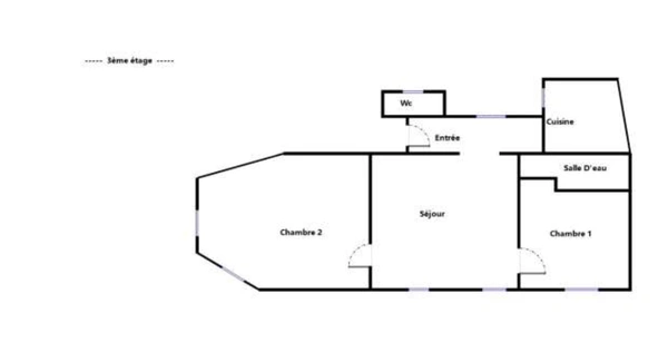 Appartement 3 pièces au pied du Sacré Cœur<span></span>Montmartre