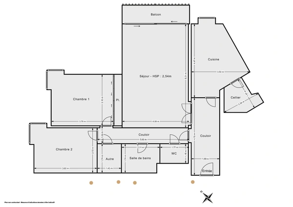 Appartement lumineux avec vue dégagée en vente à Paris 19ème 75019
