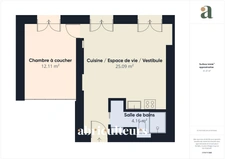 PARIS 9/ CHAUSSEE D'ANTIN  - 2 PIECES - 1 CHAMBRE - 42M2 - 505 000 €