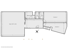 PARIS 20 EME / QUARTIER CHARONNE - APPARTEMENT - 3 PIECES - 2 CHAMBRES -  71 M2 - 695 000 EUROS