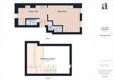 Magnifique Duplex Très lumineux de 43m2<span></span>Quartier très prisé<span></span>Rue de Lappe 75011 Paris