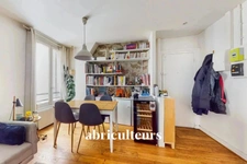 Charmant 2 pièces de 48m2 au calme absolu, une chambre<span></span>Villa Gaudelet, Paris 75011