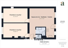 PARIS 11e - FOLIE MERICOURT- APPARTEMENT- 3 PIECES - 2 CHAMBRES- 62M2- 647 500 €