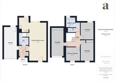 Maison familliale de 97,54 m2<span></span>4 chambres<span></span>Jardin<span></span>Garage<span></span>Bouguenais<span></span>Allée de la Jaguère