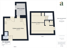 Jolie maison ancienne rénovée - 1 chambre - Terasse et jardin - Rue Arsène Leloup - Couëron