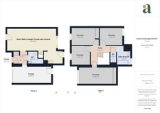 Jolie maison de 97,54 m2<span></span>4 chambres<span></span>Jardin<span></span>Agencement idéal<span></span>Garage<span></span>Bouguenais<span></span>Allée de la Jaguère