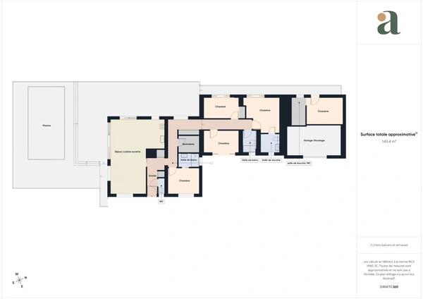 Maison d’exception<span></span>Confort et vue dégagée<span></span> Rénovation 2025<span></span>DPE B<span></span>Piscine<span></span>Route de la Colinerie<span></span>Pornic