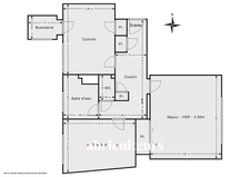 NANTES / CHANTENAY - APPARTEMENT - 2 PIECES - 1 CHAMBRE - 50,84M2 - 178 500€