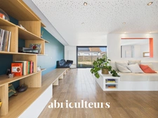 Vaste maison familiale d'architecte de 220M2 - Jardin - 5 chambres - Un garage/buanderie - Mobilier sur-mesure - 2 parking - Rezé - Rue de l’Aérodrome