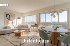 Appartement traversant - 3 pièces - 64 m² - cave et parking - Bois d'Arcy