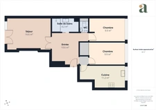 Versailles - Magnifique appartement traversant - refait à neuf - 3 pièces - 68 m² - Balcon + cave