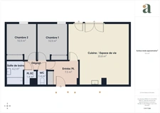 Appartement T3 - Plein sud avec terrasse - Résidence de standing à Survilliers