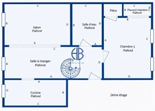 Appartement La Tour Du Pin 4 pièce(s) 84 m2